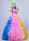 Organza Rainbow Bubble Tutu Dress