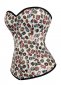 Vintag 1920s Printed Overbust Corset