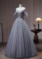 Off The Shoulder Sequin Long Evening Dress
