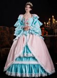 Women Carnival Float Parade Fantasy Dresses Theater Stage Princess Costume