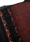 Burgundy Gothic Renaissance Corset with Hip Gores 3