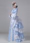 Victorian Bustle Priness Dresses Carnival Women Birthday Party Ball Gown
