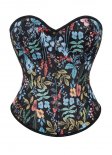 Vintage Blossom Overbust Corset Top