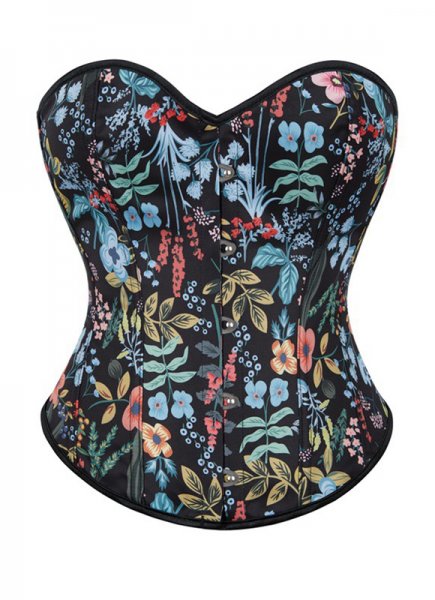 Vintage Blossom Overbust Corset Top