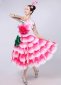 Women Theater Stage Carnival Dance Petal Short Dresses