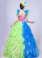 Organza Rainbow Bubble Tutu Dress 2