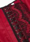 Red And Black Overbust Lingerie Corset 4