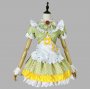 Newest Green Cute Lolita Dress Cosplay Maid Apron Uniform