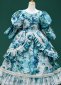 Children Brocade Jacquard Oil Painting Dresses 1