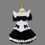 Anime Black Maid Costumes French Bowknot Maid Skirt Girls Woman Japanese Kawaii Lolita Cosplay Uniform Waitress Party Costumes