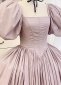 Pink Victorian Dickens Fair Christmas Dress Civil War Women Theater Clothing 2