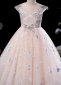 Children Butterfly Sequin Tulle Dress Girls Prom Homecoming Dresses 3