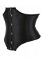 Black Ceinture Corset Fashion Underbust Corsets 1