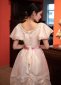 White Victorian Southern Belle Dress Carnival Masquerade Princess Dresses 3