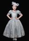 Kids Rococo Baroque Style Ball Gown Girls Historical Masquerade Dress