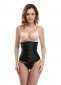 Black Satin Underbust Corset