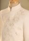 Embroidery Tuxedo Suits Kids White Suits Wedding Ring Bearer Outfit 1